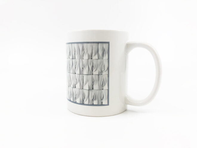 The Great Wall of Vagina coffee mug