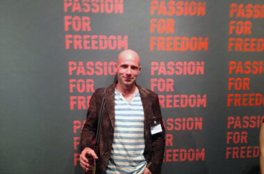 Jamie McCartney at Passion for Freedom 2015 launch featuring The Great Wall of Vagina
