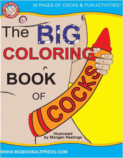 The BIG Coloring Book of Cocks